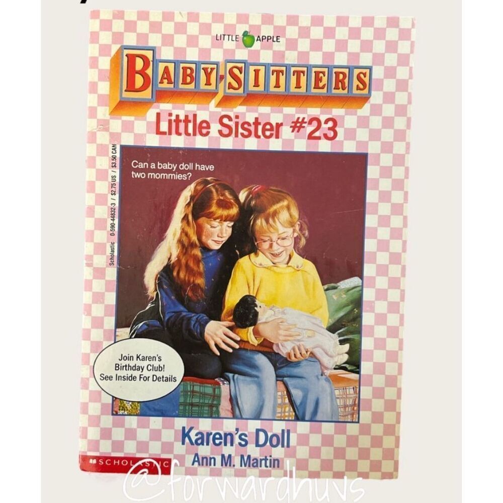 Bundle Sale 3 for $15.00 | Baby-Sitters Little Sister | Karen’s Doll #23